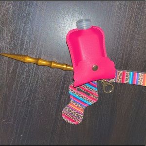 Custom Safety/Glam Keychain